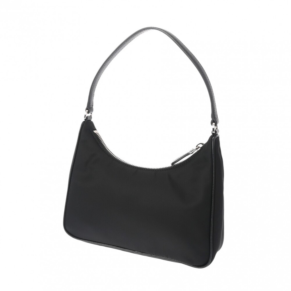 Prada Shoulder Black Leather Edition Bag Nylon Re